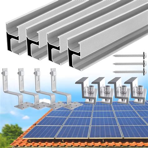Fixations & supports pour panneaux solaires .